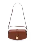 Céline Pre-Owned 2022 Smooth Calfskin Tabou Clutch on Strap satchel - Brown