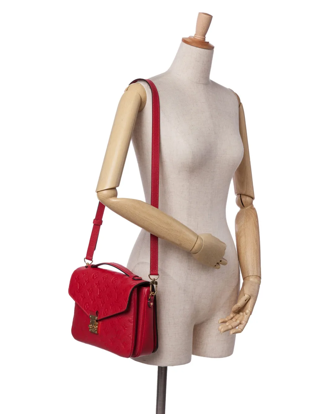 Louis Vuitton Pre-Owned 2019 Monogram Empreinte Pochette Metis satchel | Pre-Owned | Image 2