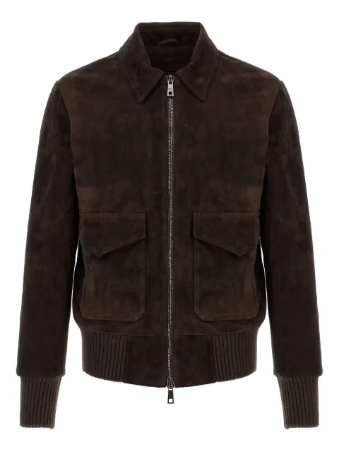 Giorgio Brato Aviatore flap-pocket leather jacket