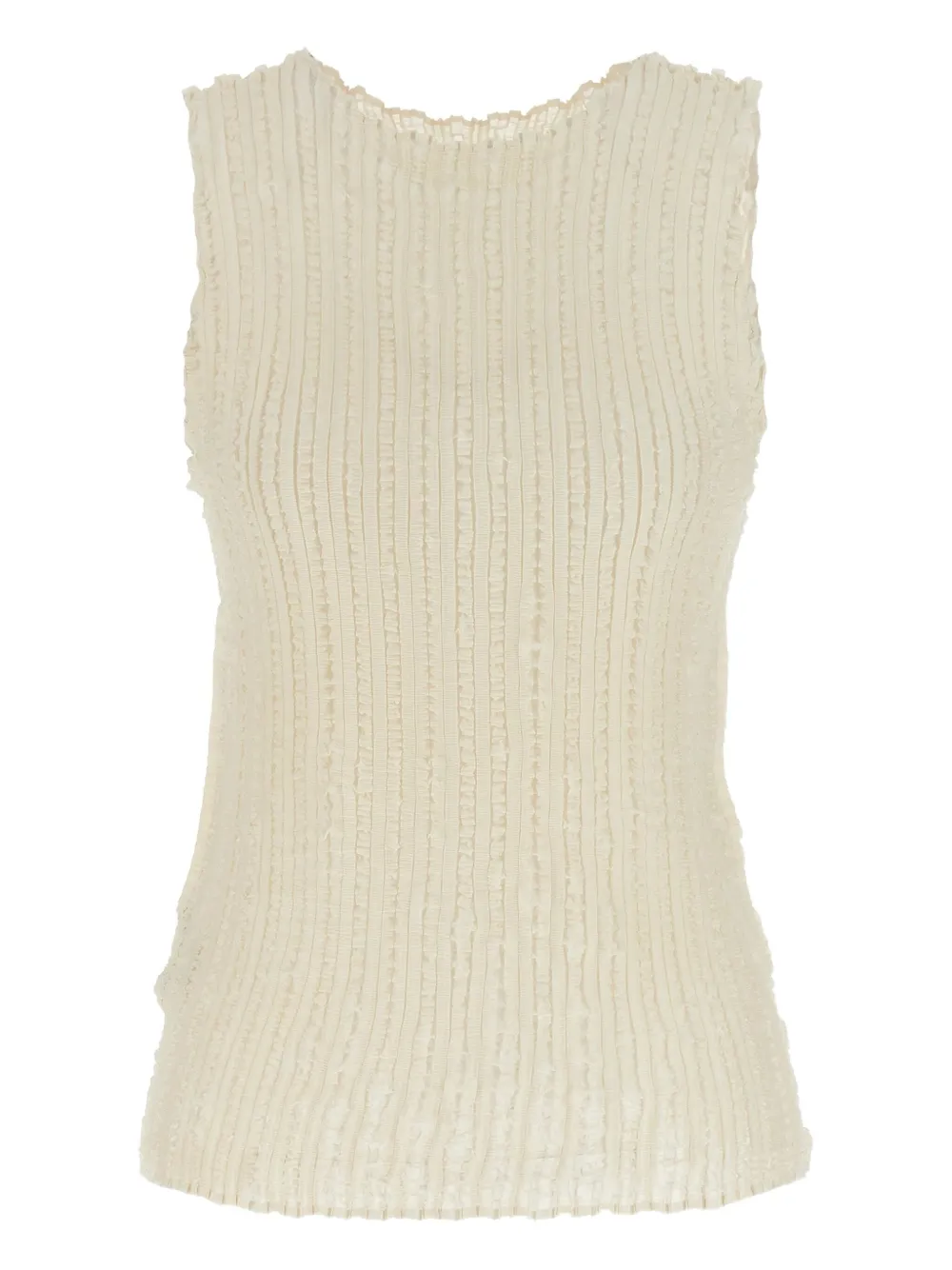 Issey Miyake top Jellyfish | blanco | Image 1