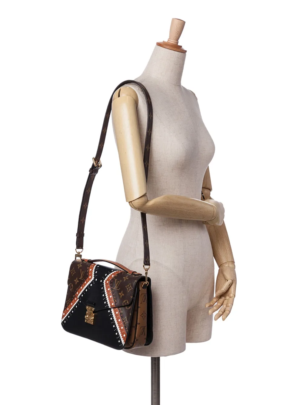 Louis Vuitton Pre-Owned 2017 Monogram Brogue Pochette Metis satchel | Pre-Owned | Image 2