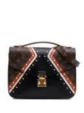 Louis Vuitton Pre-Owned 2017 Monogram Brogue Pochette Metis satchel - Black