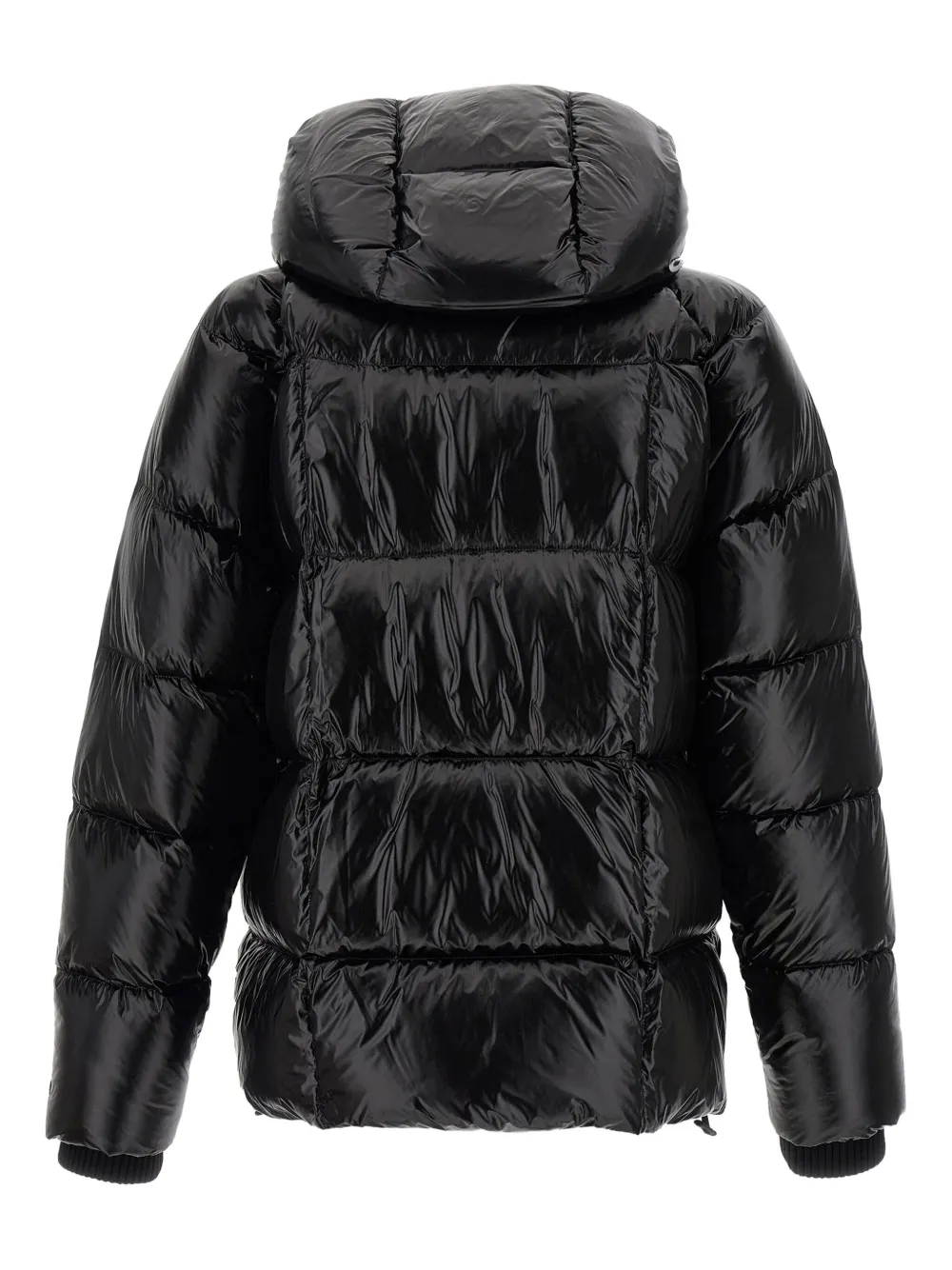 DSQUARED2 quilted hooded down jacket Zwart