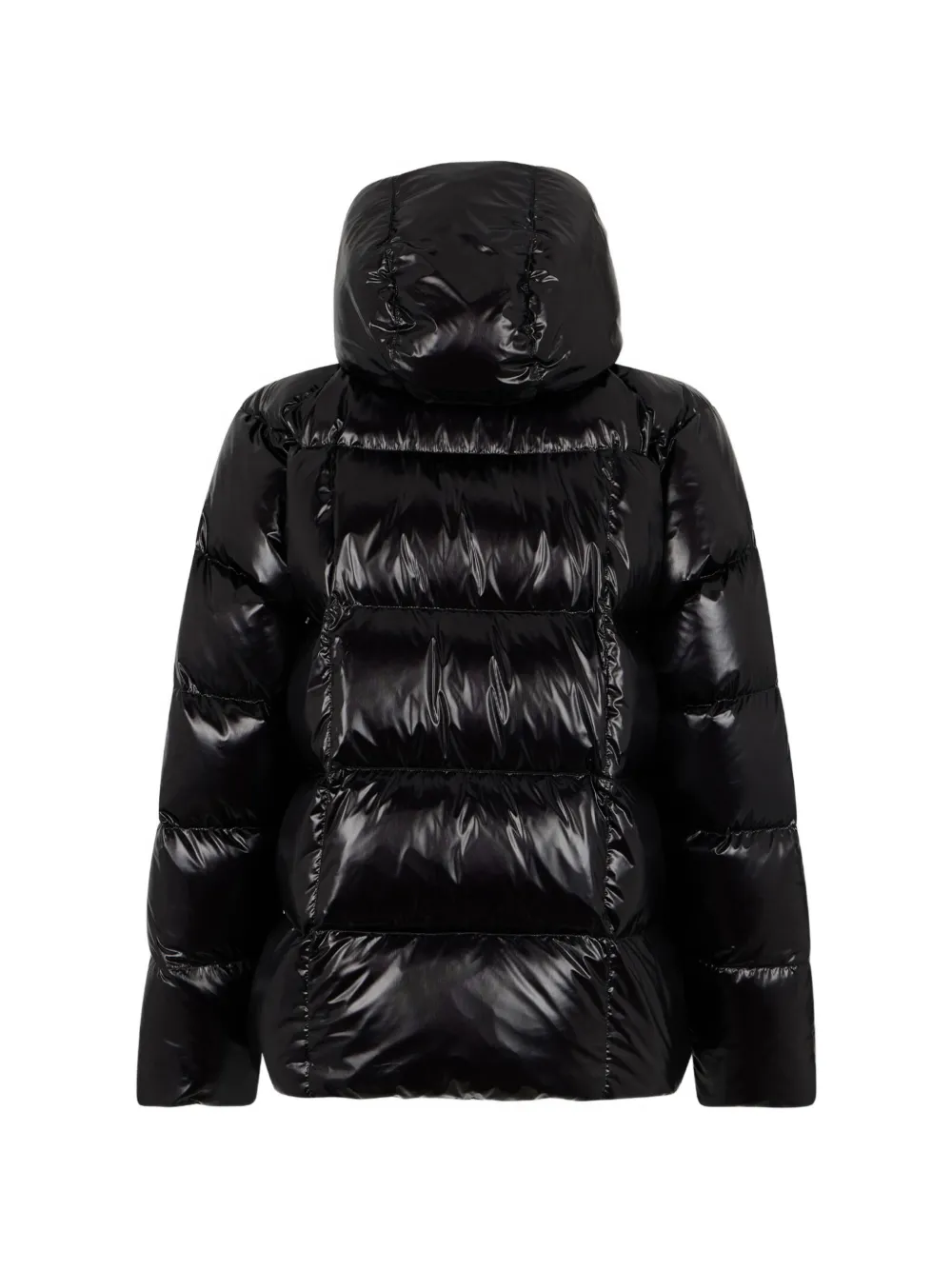 DSQUARED2 Gevoerd donsjack met capuchon Zwart