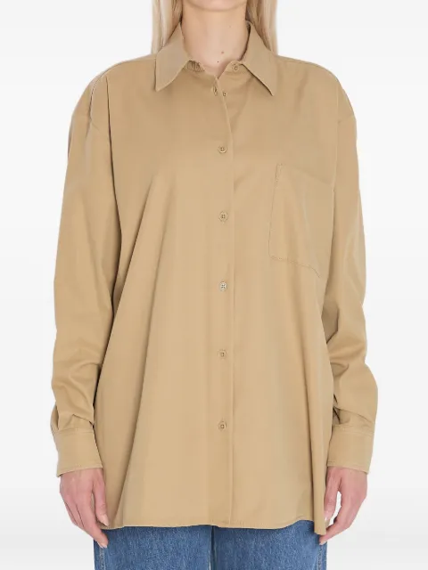 The Row camisa con bolsillo con botones