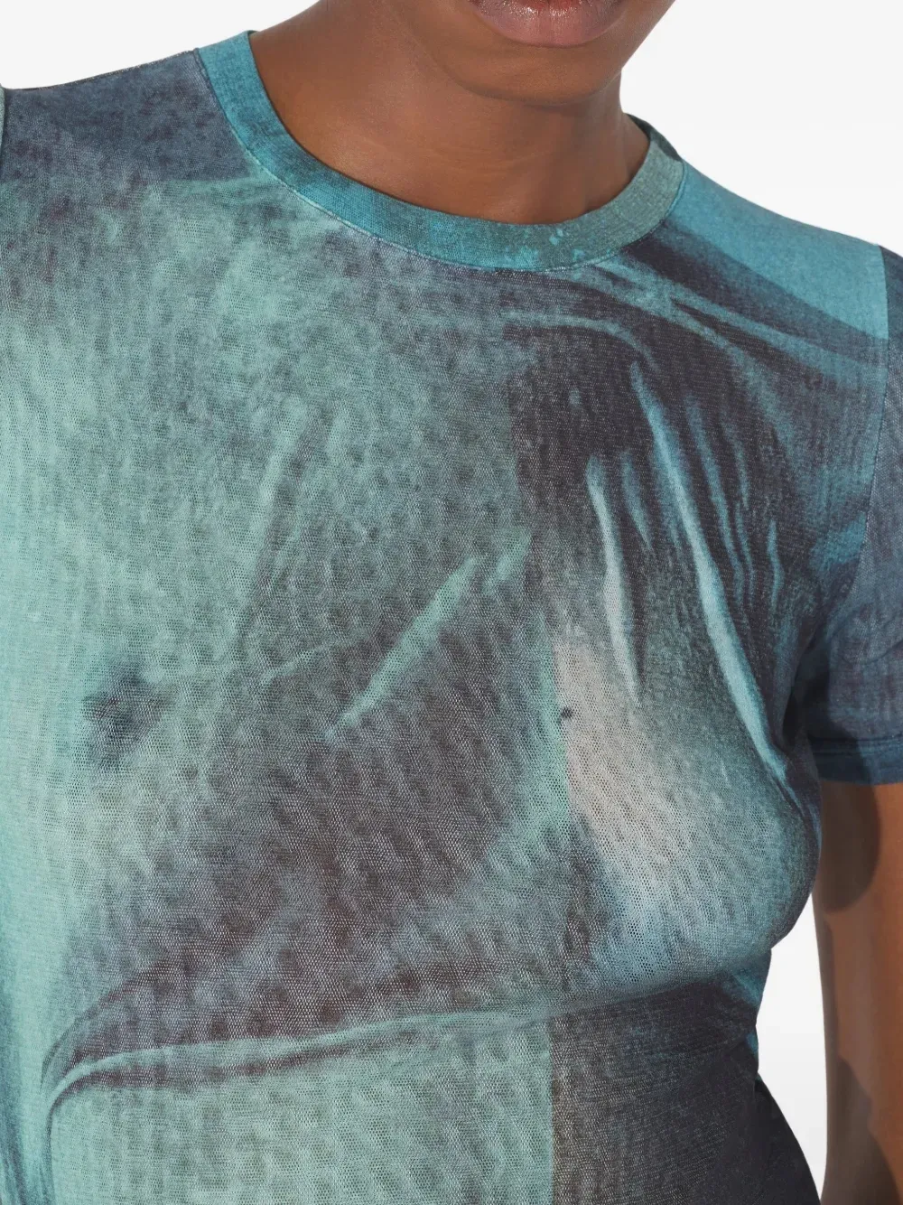 Jean Paul Gaultier Water Baby T-shirt Blauw