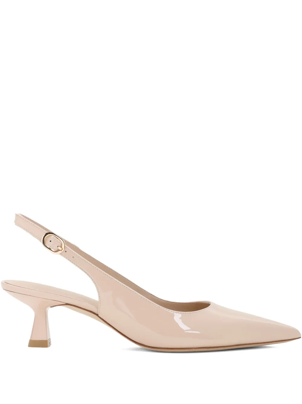 Stuart Weitzman 50mm Vinnie slingback pumps Neutrals