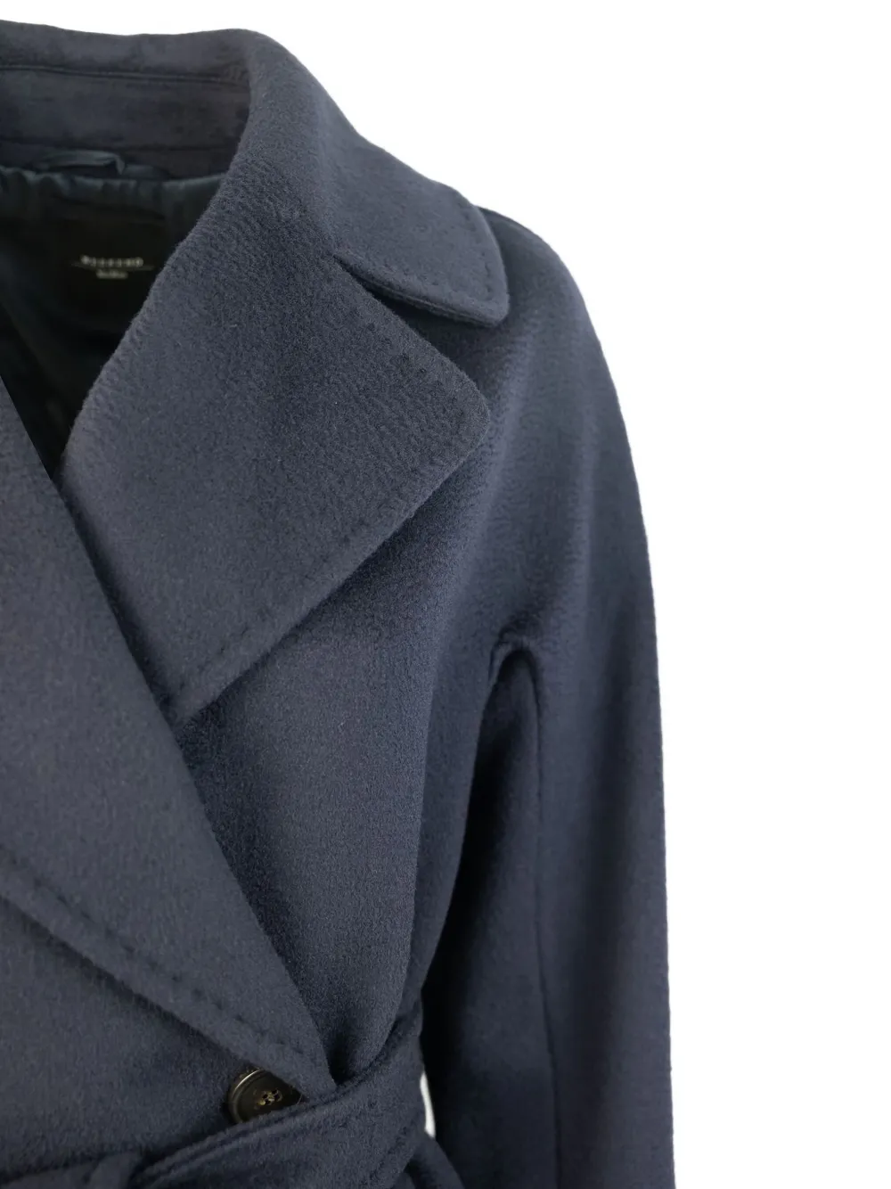 Max Mara Wollen jas Blauw