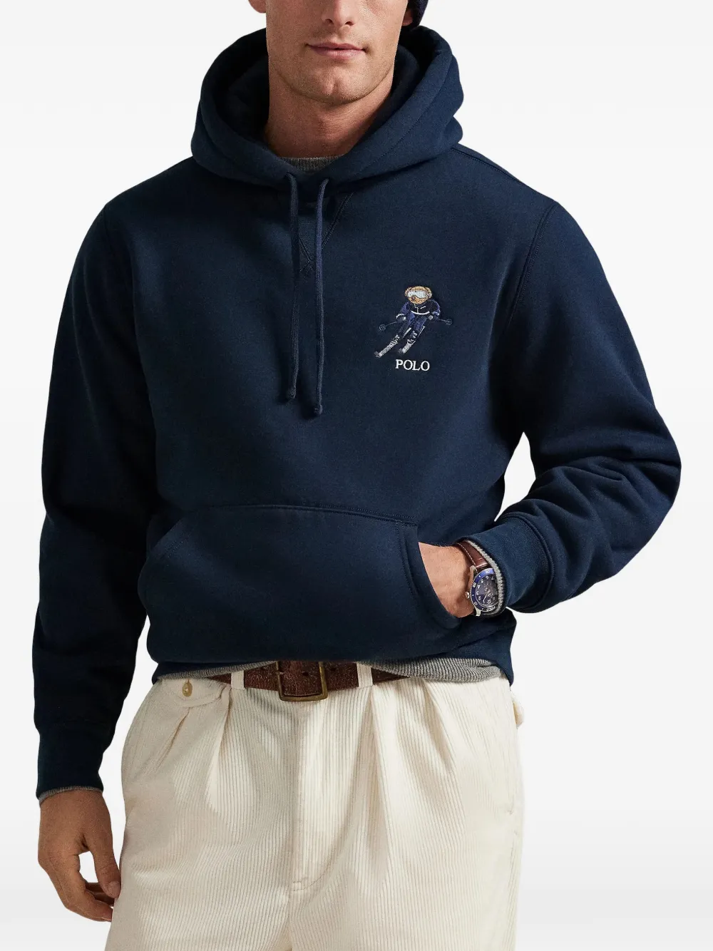 Polo Ralph Lauren Hoodie met print Blauw