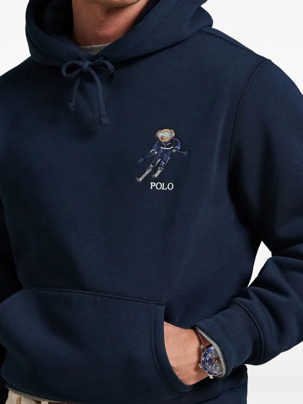 Polo Ralph Lauren Hoodie met print Blauw