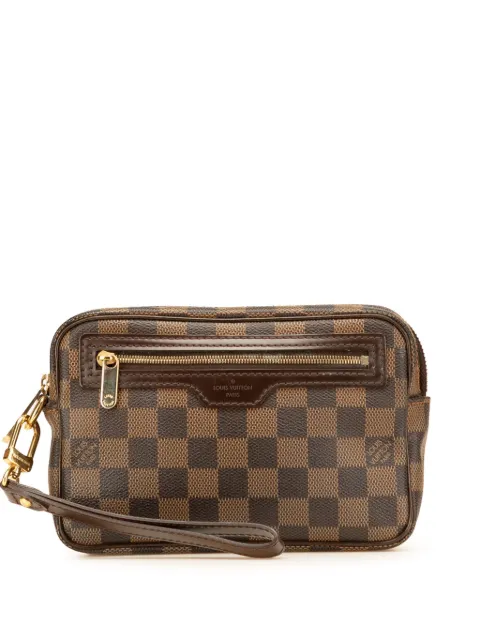 Louis Vuitton Pre-Owned 2008 Damier Ebene Pochette Billets Macao clutch bag