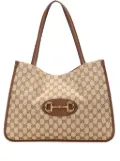 Gucci Pre-Owned 2000-2015 Medium GG Canvas Horsebit 1955 tote bag - Brown