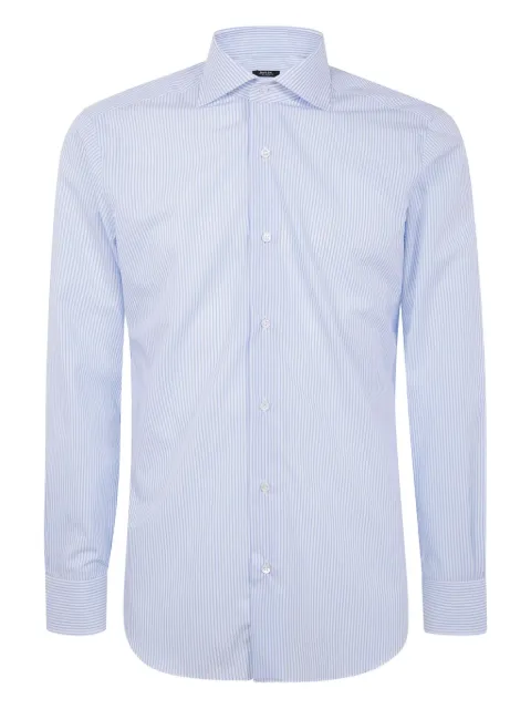 Barba camisa manga larga con motivo de rayas