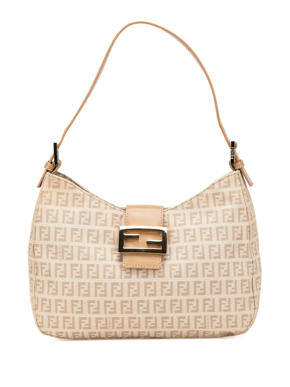 Fendi Pre-Owned 2000-2010 Zucchino Canvas shoulder bag | Brown | Image 1