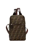 Fendi Pre-Owned 2000-2010 Zucca Canvas backpack - Brown
