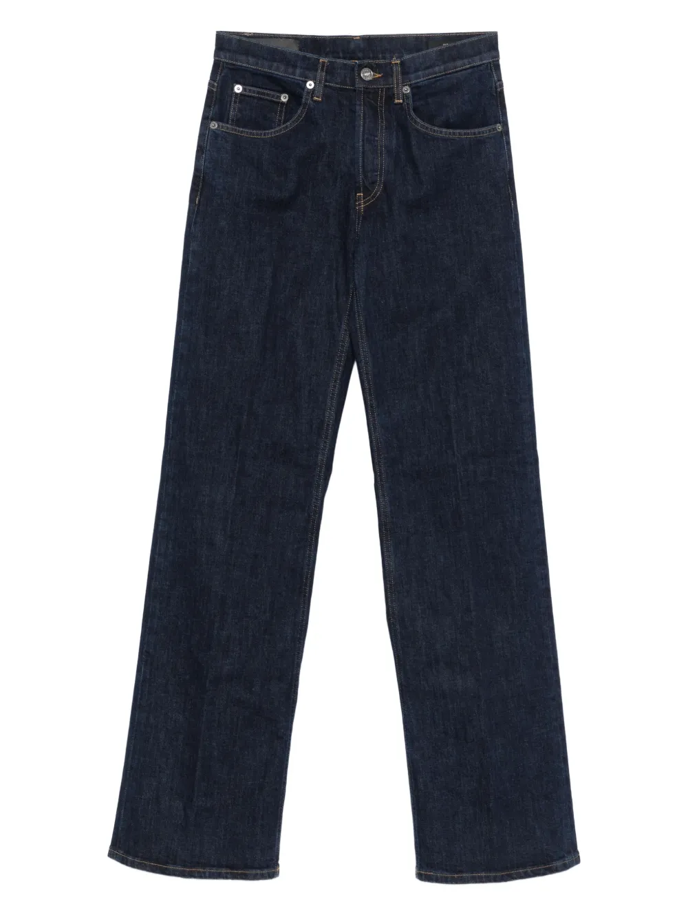 DONDUP logo-patch jeans - ブルー DONDUP logo-patch jeans - ブルー