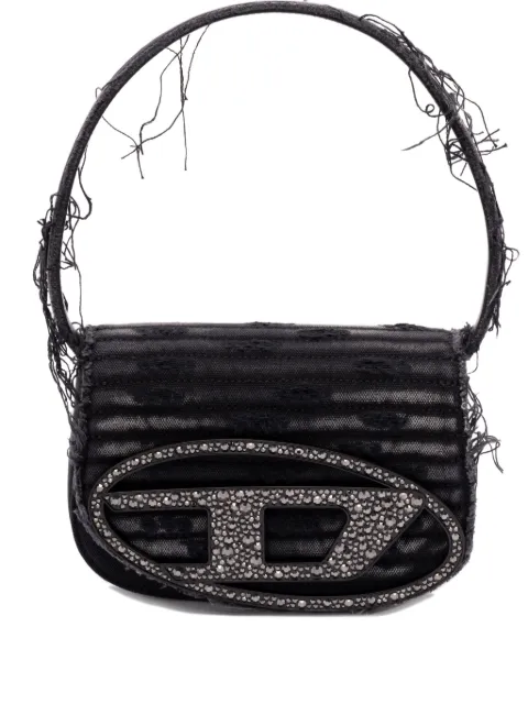 Diesel شنطة كتف 1DR منسلة بزينة كريستال