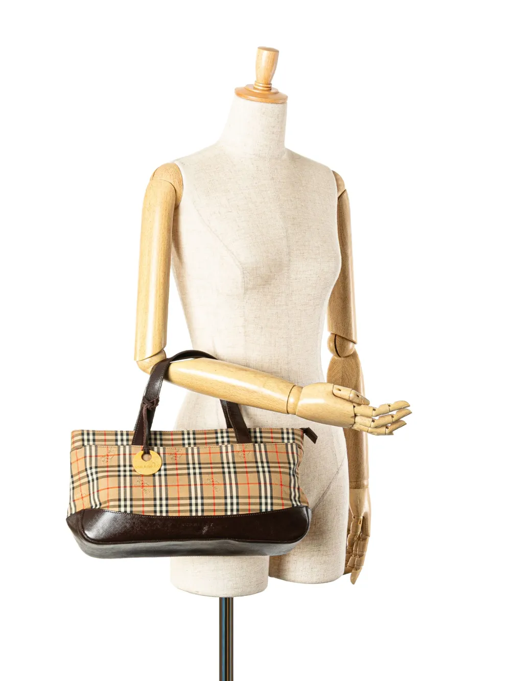 Burberry Pre-Owned 2000-2017 Haymarket Check Canvas handbag | Pre-Owned | Image 2
