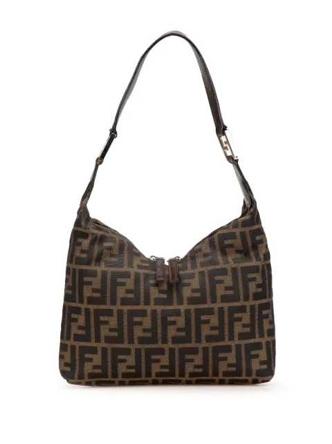 Fendi Pre-Owned 2000-2010 Zucca Canvas shoulder bag