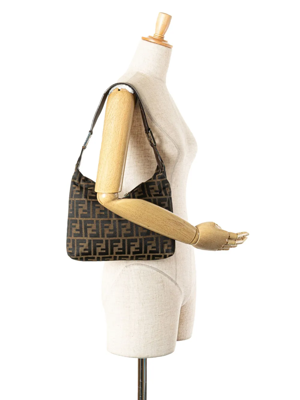 Fendi Pre-Owned 2000-2010 Zucca Canvas shoulder bag | Pre-Owned | Image 2