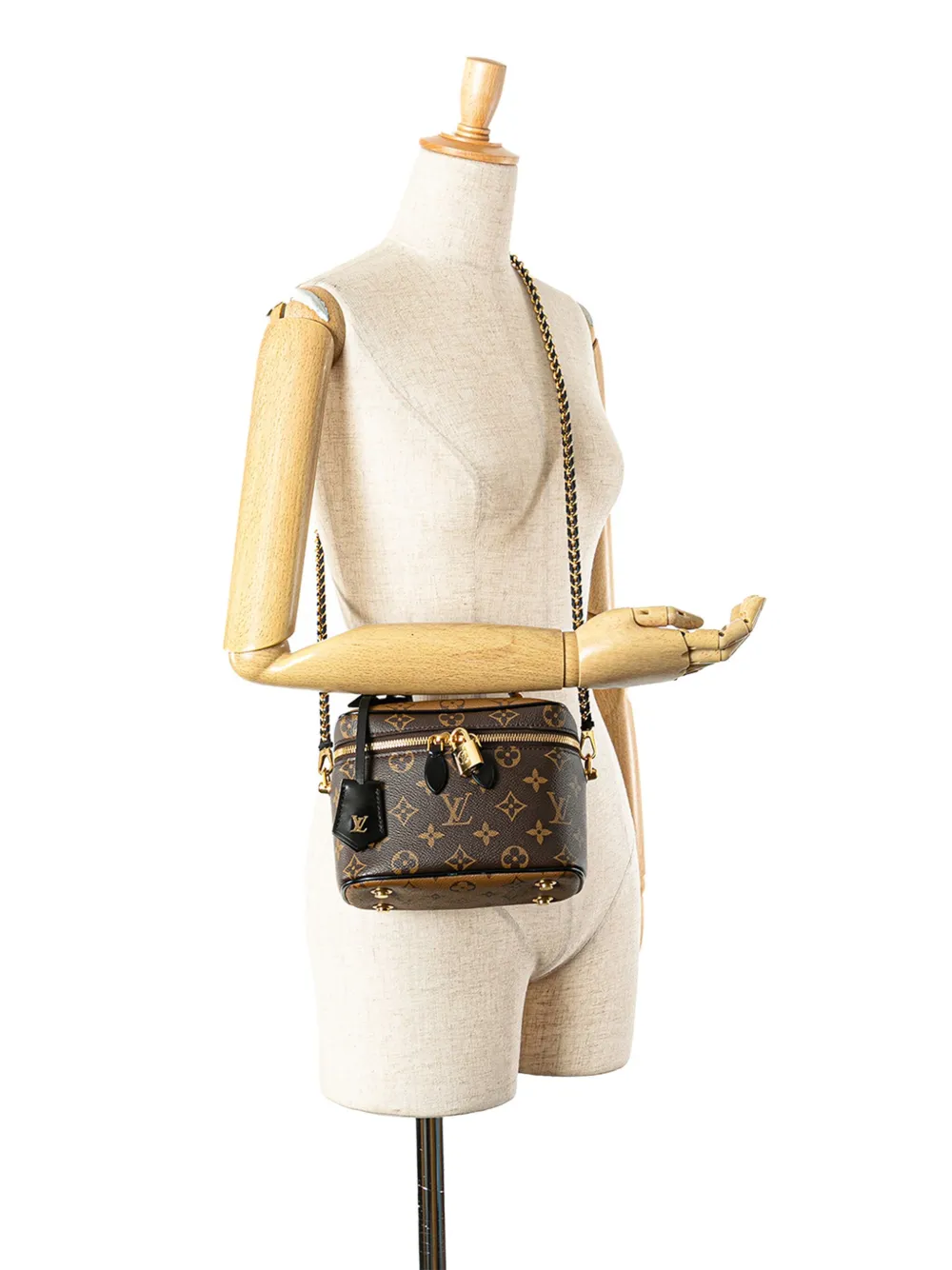 Louis Vuitton Pre-Owned 2021-2025 Monogram Reverse Vanity PM satchel | Pre-Owned | Image 2