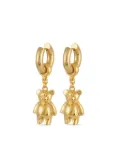 MAYOL Child teddy bear hoop earrings - Gold