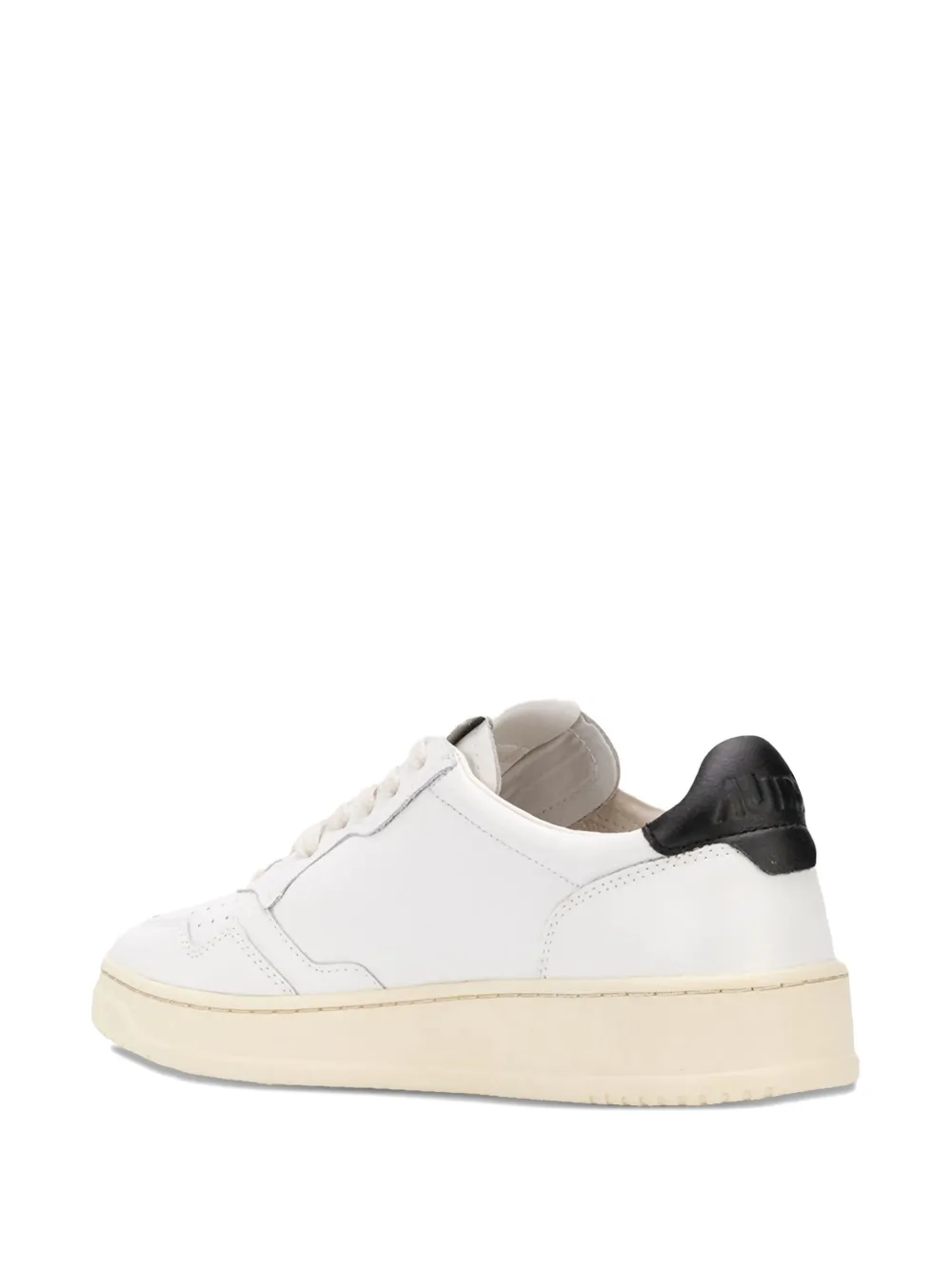 Autry Medalist leather low-top sneakers White
