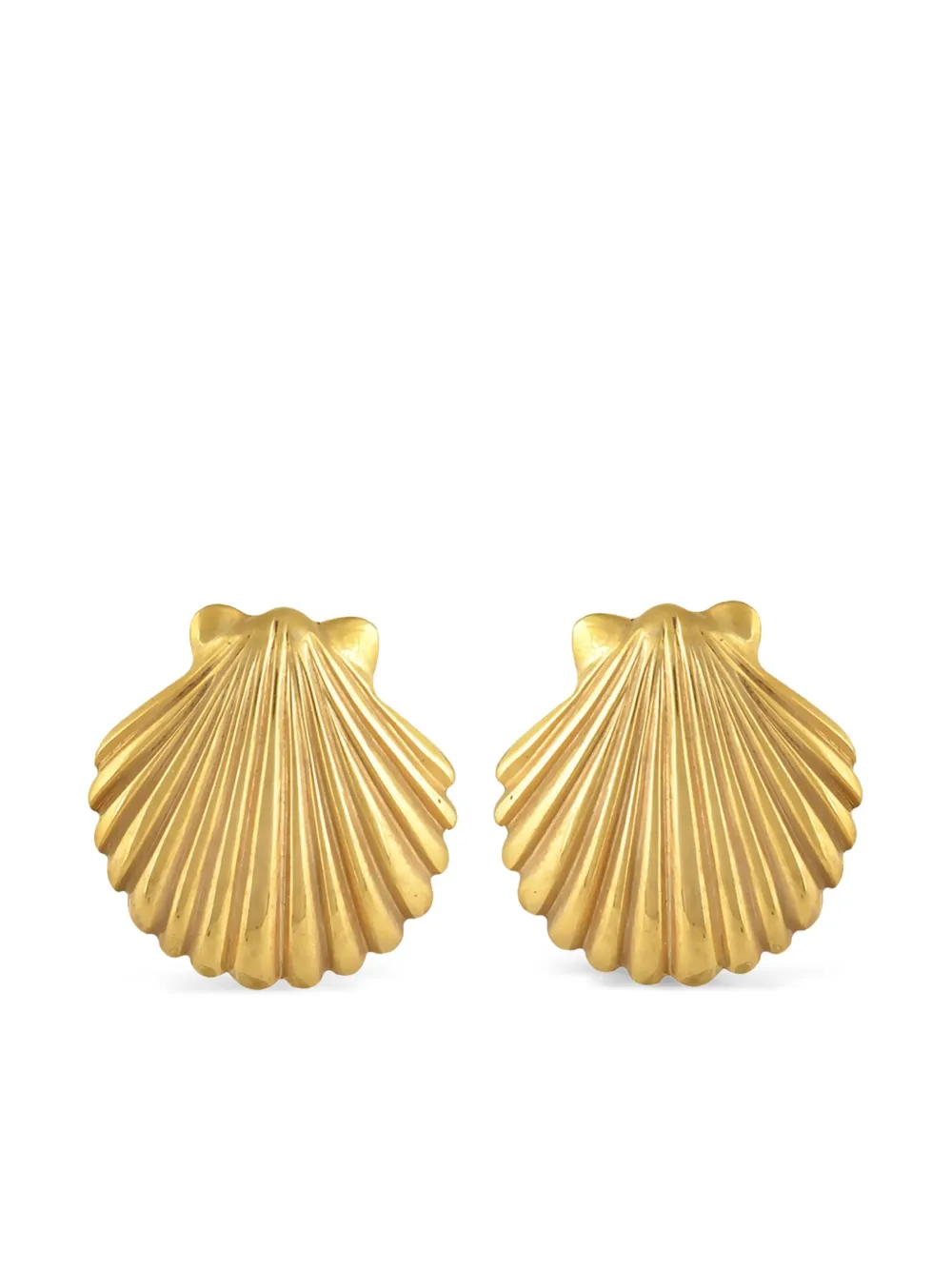 MAYOL shell earrings - Goud