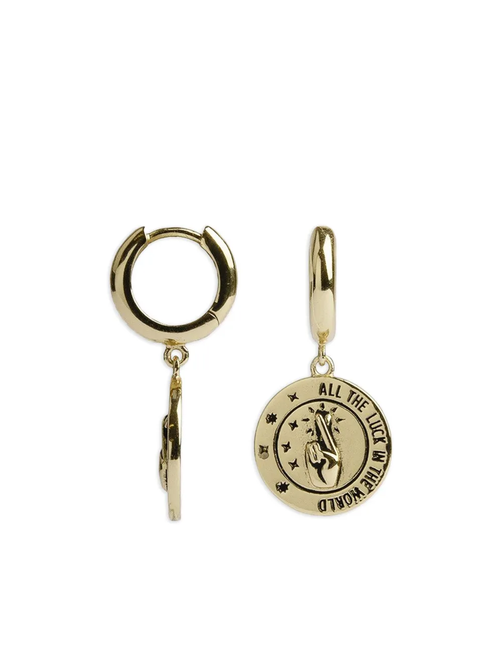 All the Luck in the World All The Luck Circle earrings - ゴールドトーン All the Luck in the World All The Luck Circle earrings - ゴールドトーン