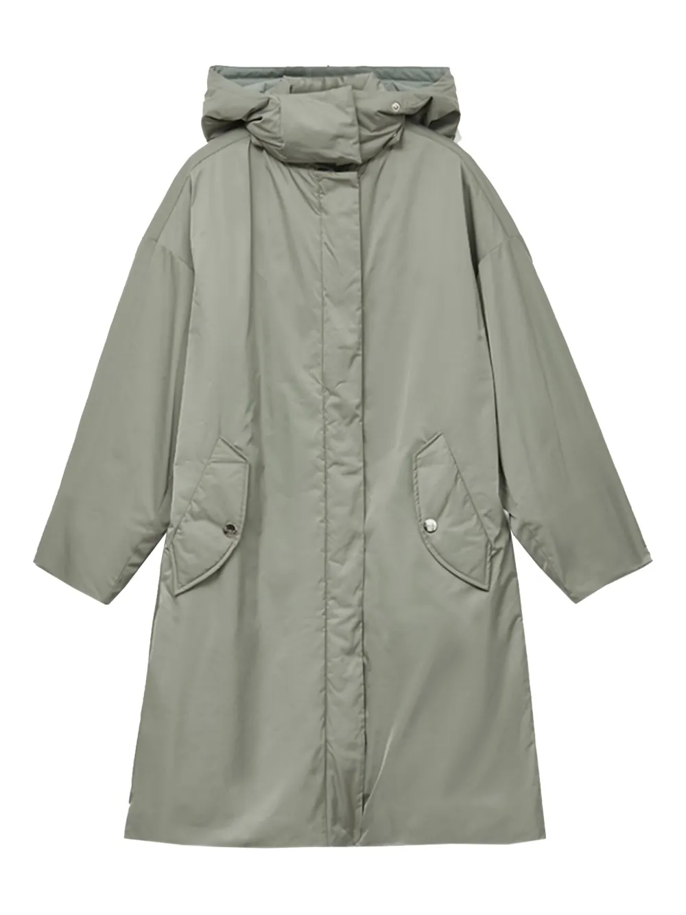 Rodebjer hooded parka Groen