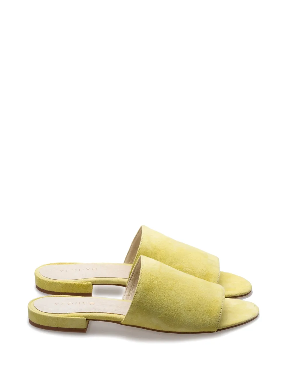 ALOHAS suede sandals Yellow