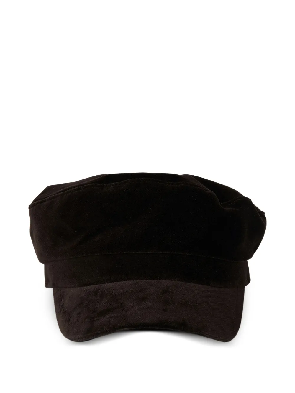 Newsboy velvet cap