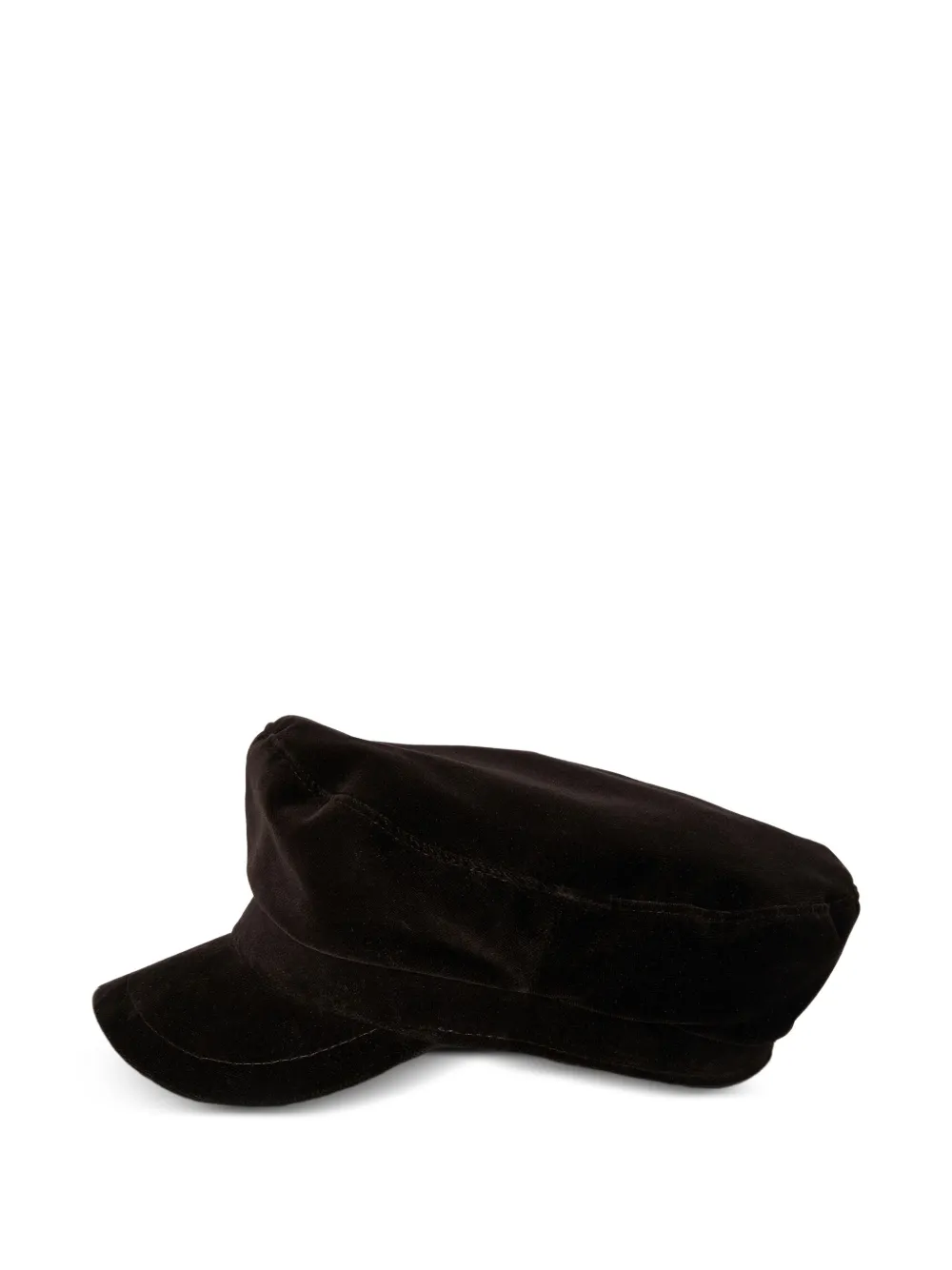 Low Classic Newsboy velvet cap Bruin