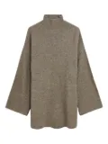 By Malene Birger turtleneck wide-sleeves sweater - Brown