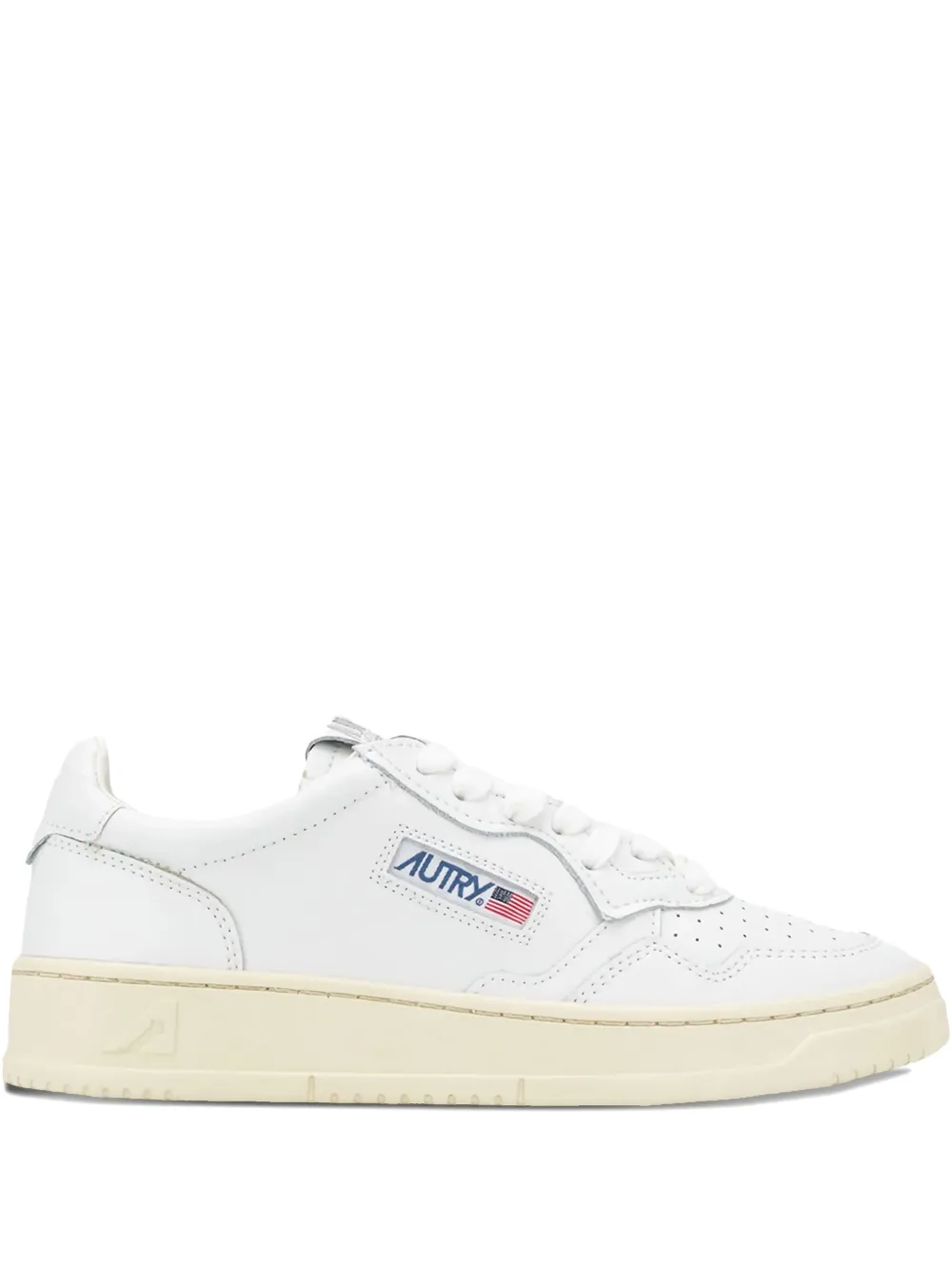 Autry Medalist leather sneakers White