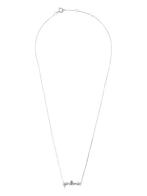 All the Luck in the World gin tonic necklace