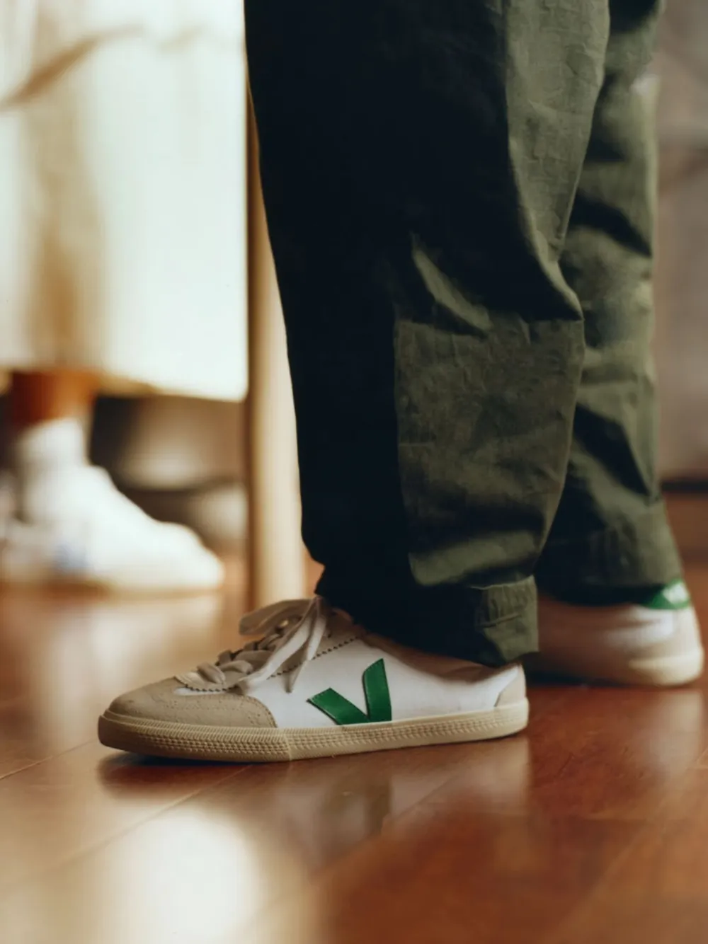 VEJA Volley canvas sneakers White