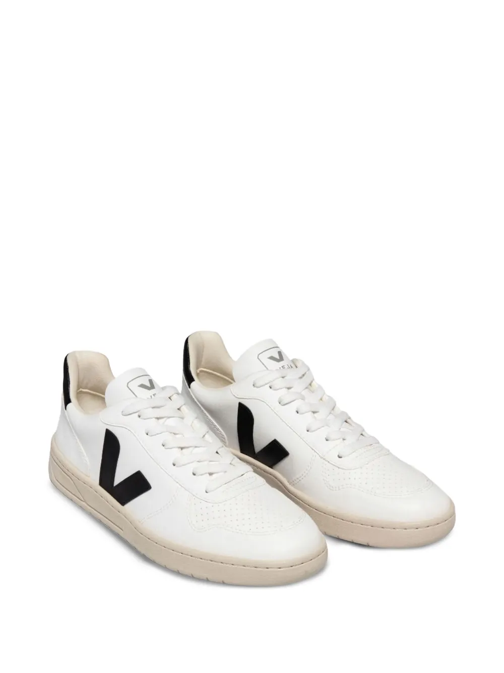 VEJA V-10 leather sneakers White