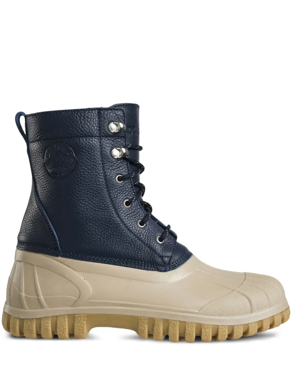 Antra leather lace-up combat boots
