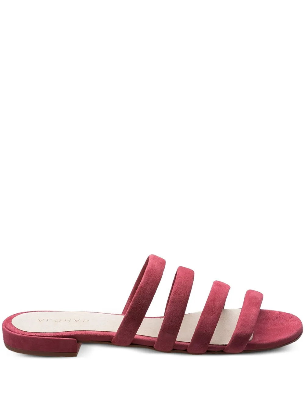 ALOHAS Cecile multi-strap suede sandals - Pink