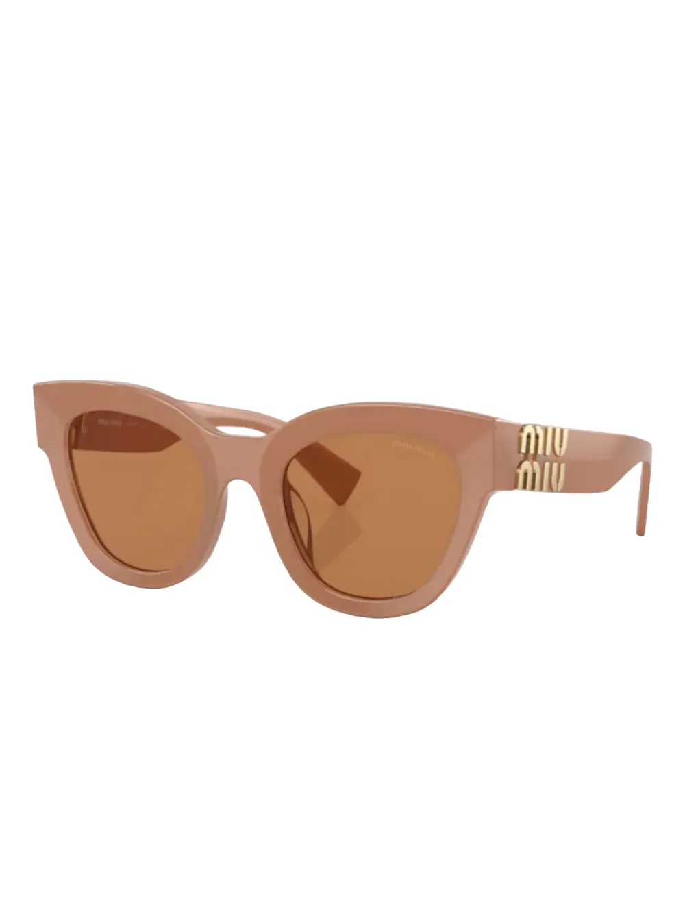 Miu Miu Eyewear cat-eye sunglasses - Beige