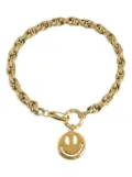 MAYOL chain smiley-face necklace - Gold