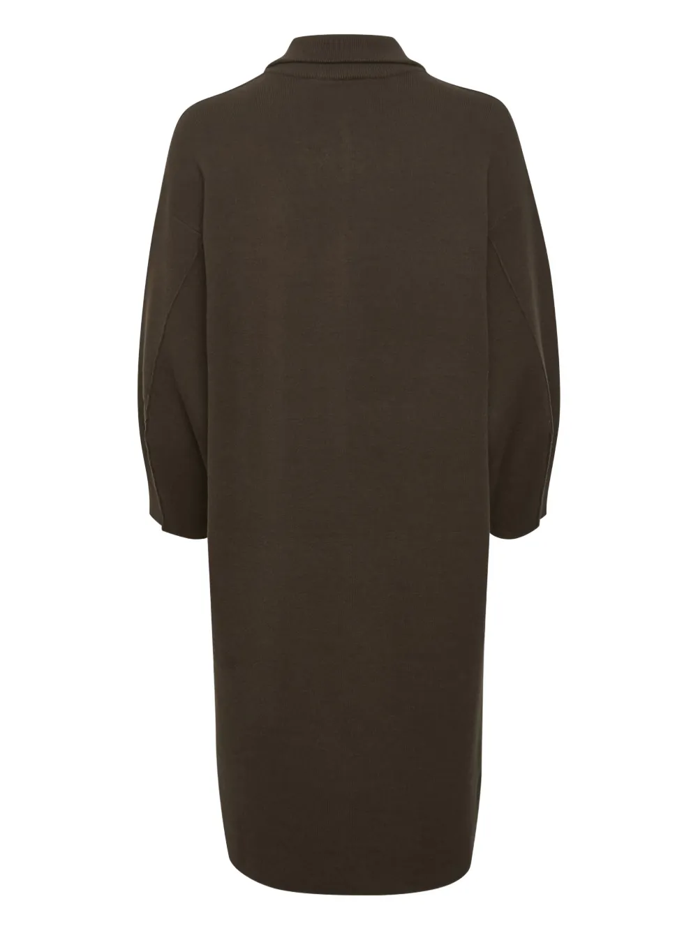 Gestuz zip-front mini dress Bruin