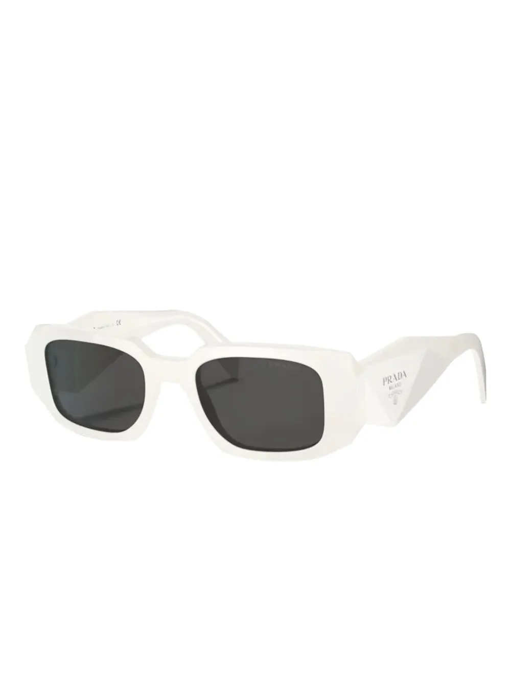 Prada Eyewear rectangular sunglasses - Wit