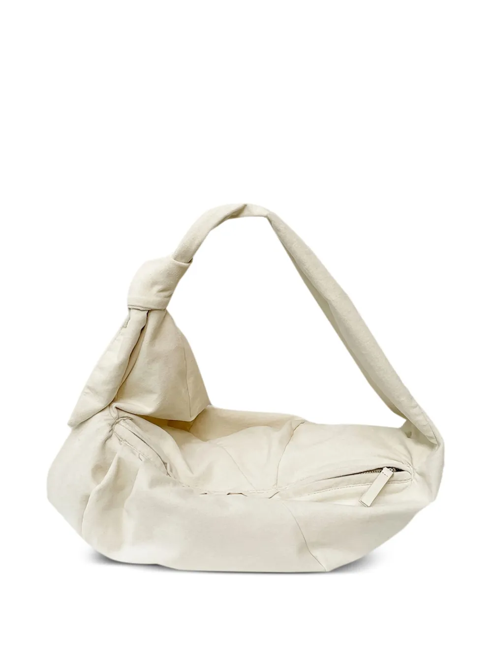 Low Classic knotted shoulder bag Beige