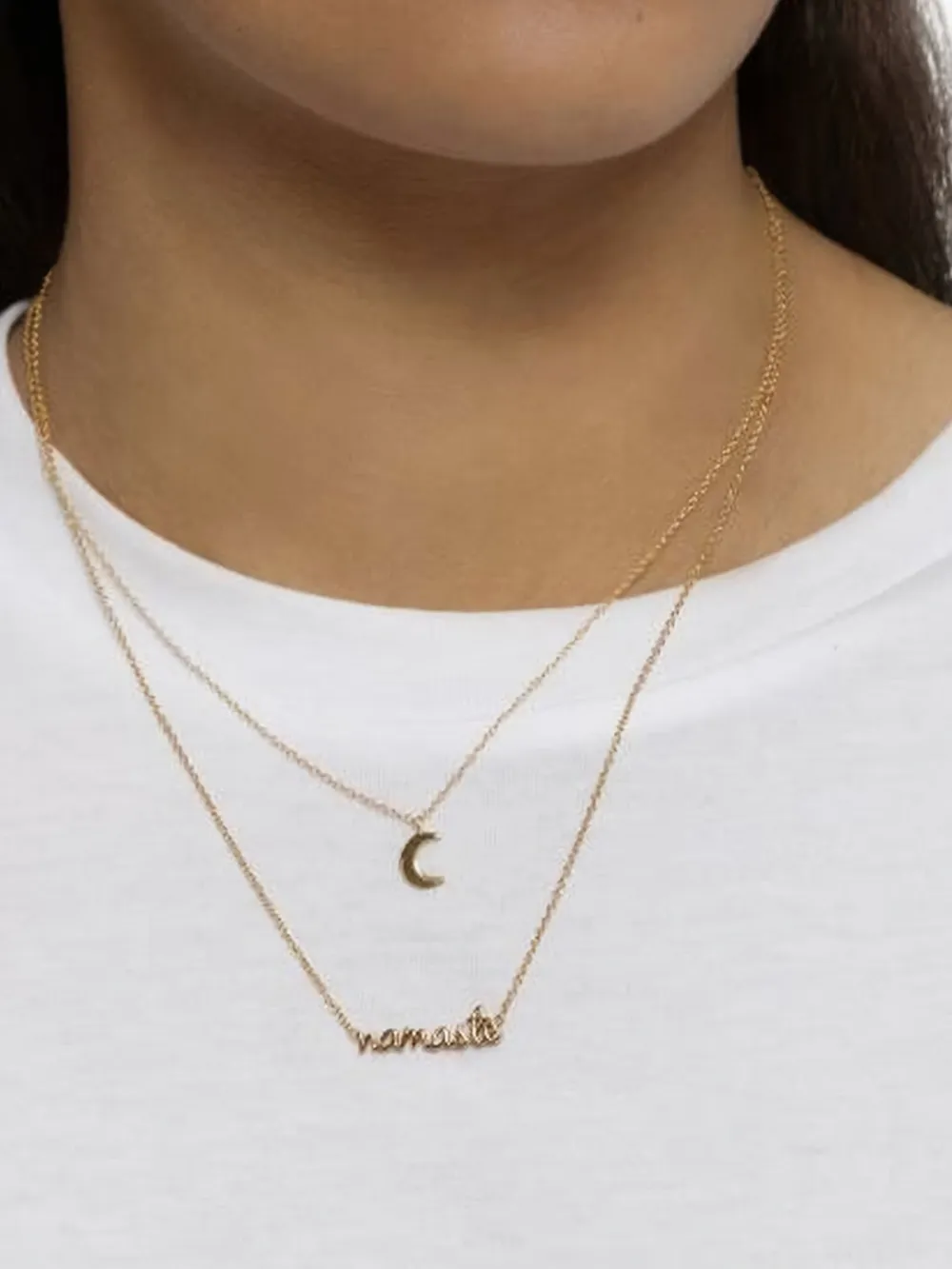 All the Luck in the World namaste necklace | Image 2