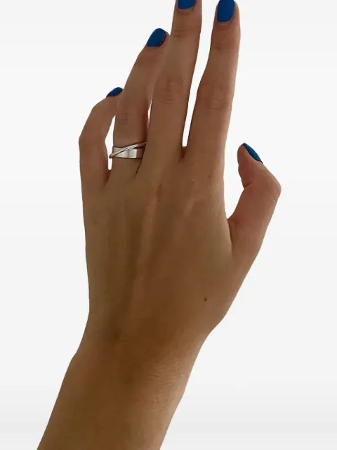 NO MORE  crossover band ring