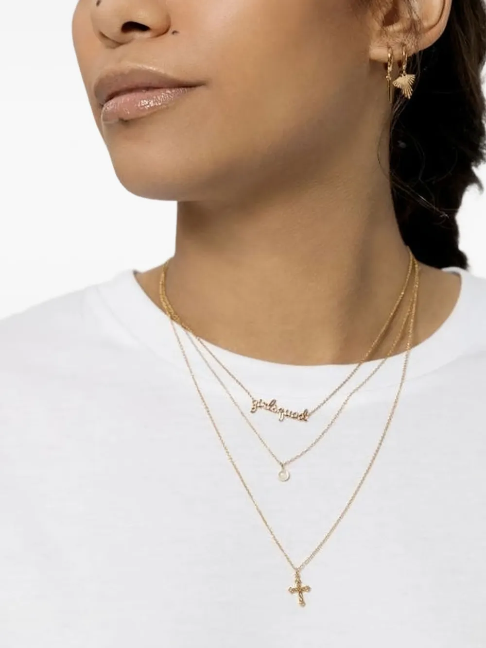 All the Luck in the World ornate cross necklace | Image 2