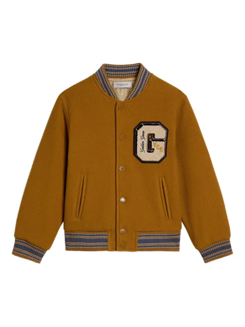 Golden Goose Journey patch-embellished bomber jacket