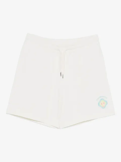 Casablanca bermudas Airbrush Smiley con cordones